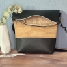 Tasche FoldOver mit Kork, Umhängetasche, Korktasche