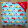 Dekokissen Namenskissen personalisiert Kissenbezug Bulli Kleinbus