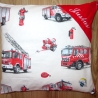 Dekokissen Namenskissen personalisiert Kissenbezug Feuerwehr
