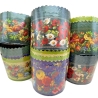 4 Backformen Osterkuchen Kulitsch, Kartonpapier, bunt