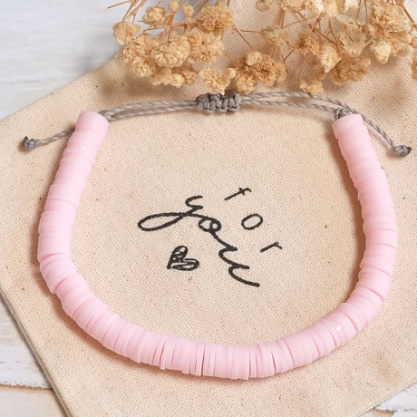 Katsuki-Perlen Freundschaftsarmband, Boho, Makramee, Geschenk