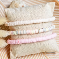 Katsuki-Perlen Freundschaftsarmband, Boho, Makramee, Geschenk