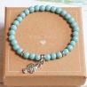 Handgemachtes Armband Fisch, Boho Hippie Schmuck, Geschenkidee