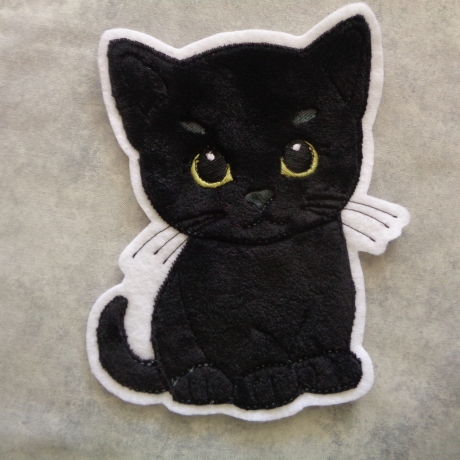 Katze Applikation Aufnäher