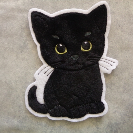 Katze Applikation Aufnäher