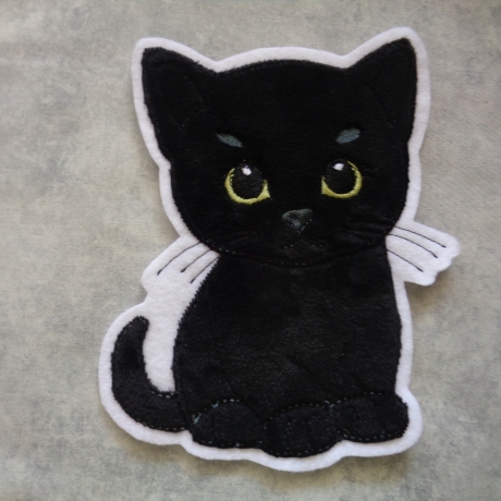 Katze Applikation Aufnäher