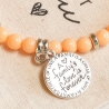 Perlenarmband Family – Elastisches Freundschaftsarmband, Geschenk