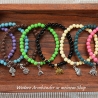 Perlenarmband Family – Elastisches Freundschaftsarmband, Geschenk