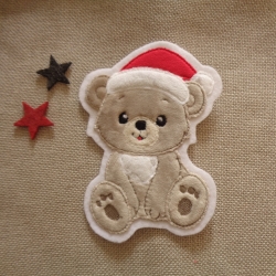 Applikation, Aufnäher, Teddy, Bär