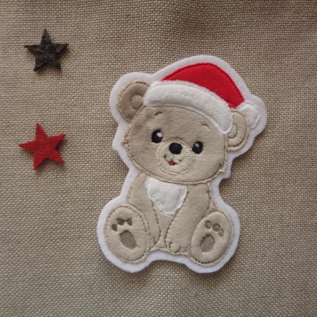 Applikation, Aufnäher, Teddy, Bär