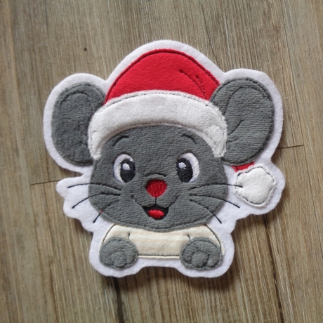 Applikation, Aufnäher, Maus