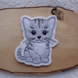 Katze Applikation Aufnäher zum Aufbügeln