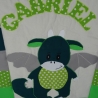 Krabbeldecke stehender Drache , Patchwork, Kuscheldecke