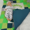 Krabbeldecke stehender Drache , Patchwork, Kuscheldecke