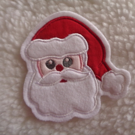 Applikation/Aufnäher Nikolaus, Weihnachtsmann