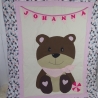 Krabbeldecke  Bärchen, Patchwork, Kuscheldecke, Tagesdecke