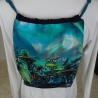 Turnbeutel, Sportbeutel, Kita-Tasche, Rucksack, lustige Aliens