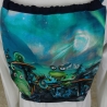 Turnbeutel, Sportbeutel, Kita-Tasche, Rucksack, lustige Aliens