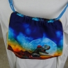 Turnbeutel, Sportbeutel, Kita-Tasche, Rucksack, Dinos