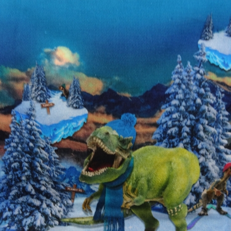 Turnbeutel, Sportbeutel, Kita-Tasche, Rucksack, Dinos