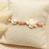 Armband Schildkröte – Perlenarmband aus Naturstein & Perlmutt,