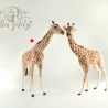 Giraffe, gefilzt