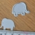 Mini Stanzschablone Scrapbooking Stanze Elefant
