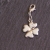 1 Charms Anhänger Kleeblatt Glücksbringer