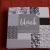 Paper Pad Scrapbooking Papier Block black white schwarz und weiß
