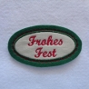 Applikation/Aufnäher Frohes Fest
