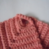 Gehäkelte Topflappen 2er Set aus apricot BW,ähnlich Schulgarn