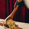 Handgefertigter Olivenholz-Löffel – Umweltfreundlich & Langlebig