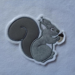 Applikation/Aufnäher niedliches Eichhörnchen