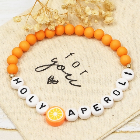 Perlenarmband Holy Aperoli, Freundschaftsarmband, Geschenk, Boho