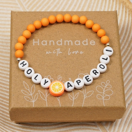 Perlenarmband Holy Aperoli, Freundschaftsarmband, Geschenk, Boho