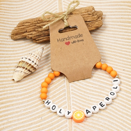 Perlenarmband Holy Aperoli, Freundschaftsarmband, Geschenk, Boho