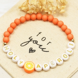 Perlenarmband Holy Aperoli, Freundschaftsarmband, Geschenk, Boho