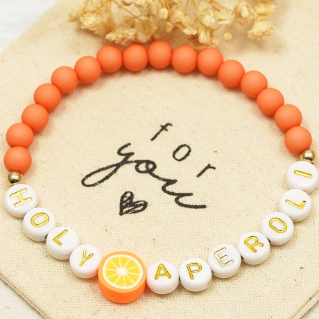 Perlenarmband Holy Aperoli, Freundschaftsarmband, Geschenk, Boho