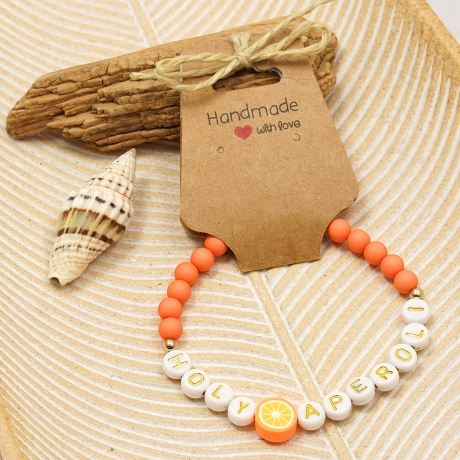 Perlenarmband Holy Aperoli, Freundschaftsarmband, Geschenk, Boho