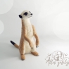 Erdmännchen, gefilzt