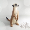 Erdmännchen, gefilzt