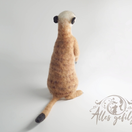 Erdmännchen, gefilzt