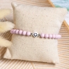 Smiley Armband, Perlenarmband, Freundschaftsarmband, Geschenk