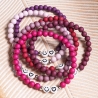Smiley Armband, Perlenarmband, Freundschaftsarmband, Geschenk