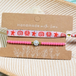 Armbandset, Festivalarmband & Perlenarmband, Freundschaftsarmband