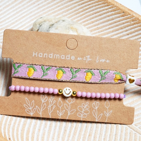 Armbandset, Festivalarmband & Perlenarmband, Freundschaftsarmband