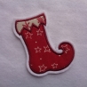 Applikation/Aufnäher  Nikolausstiefel