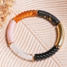 Armband, Tubeperlen, Armreif, Röhrenperlen, bunt, Festival