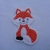 Applikation/Aufnäher süsser kleiner Fuchs