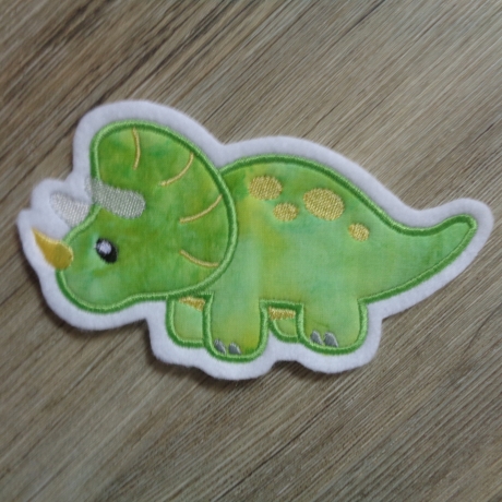 Applikation/Aufnäher süsser Dino